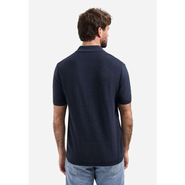 No Excess Pullover short sleeve polo slub night 31240263SN-078 large