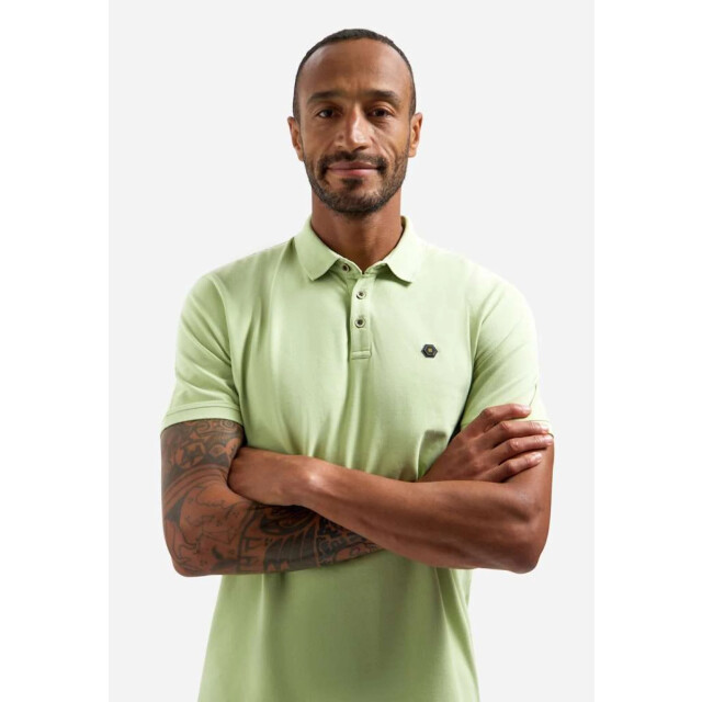 No Excess Polo short sleeve basic green 31380201SN-050 large