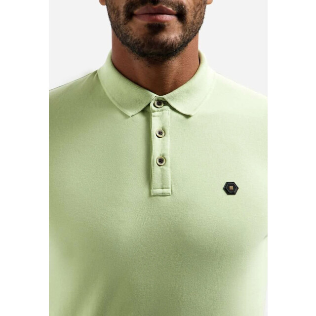 No Excess Polo short sleeve basic green 31380201SN-050 large