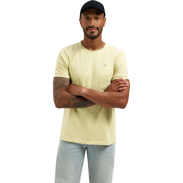 No Excess T-shirt crewneck slub yellow 31360202SN-070 large