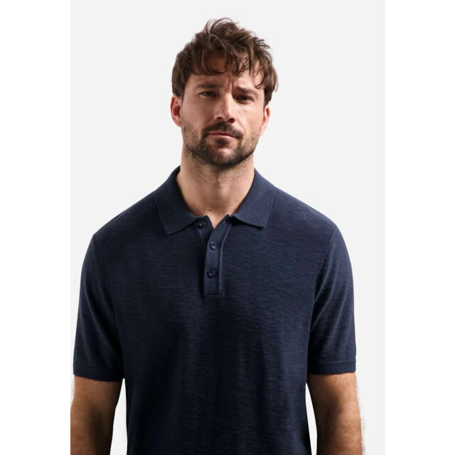 No Excess Pullover short sleeve polo slub night 31240263SN-078 large