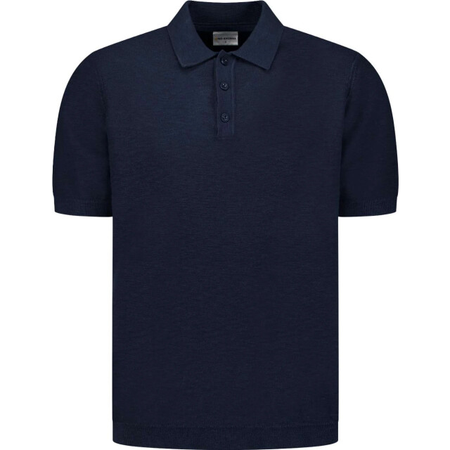No Excess Pullover short sleeve polo slub night 31240263SN-078 large