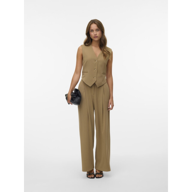 Vero Moda vmtena mw wide pant 10340019 kelp 06541.840.0192 large
