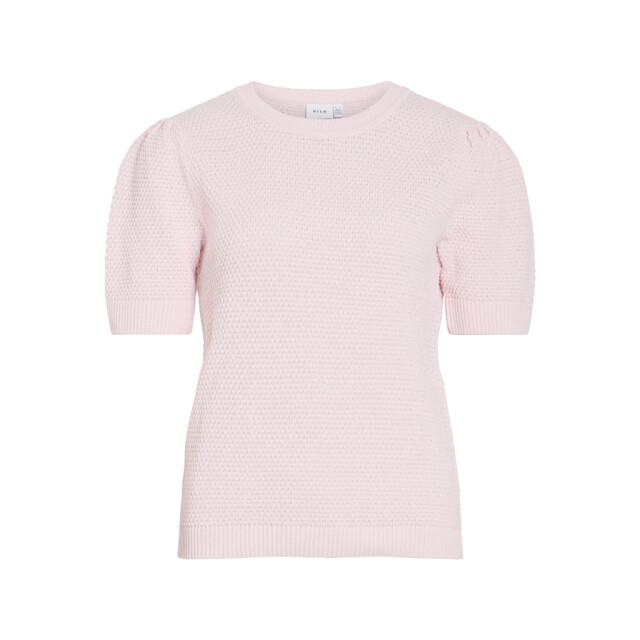 Vila vidalo o-neck s/s knit top noos 14084421 cherry blossom 06613.614.0001 large