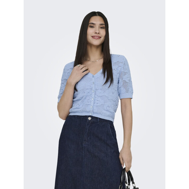 Only onlchloe life ss cadigan knt 15365089 soft chambray 06741.211.0114 large