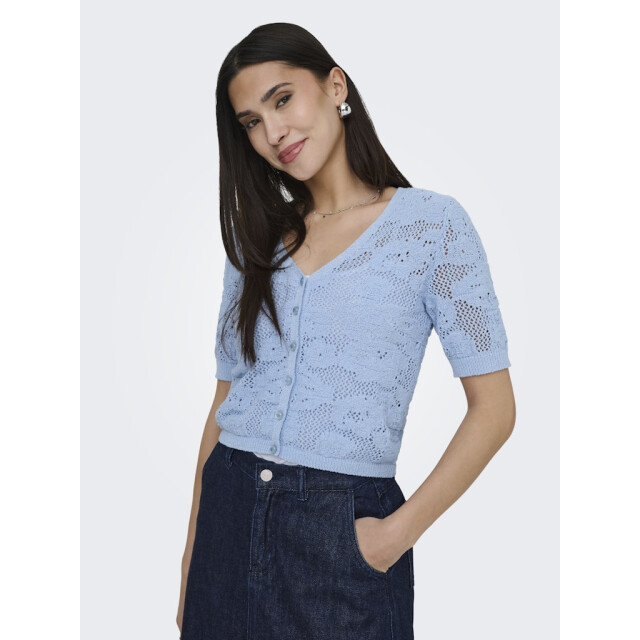 Only onlchloe life ss cadigan knt 15365089 soft chambray 06741.211.0114 large