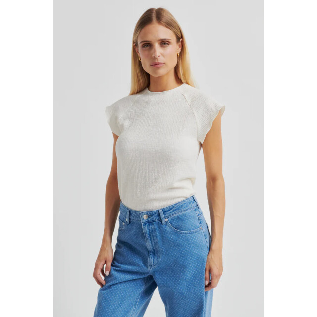 Second Female blouse km paria tee 0508 tofu 06613.198.0039 large