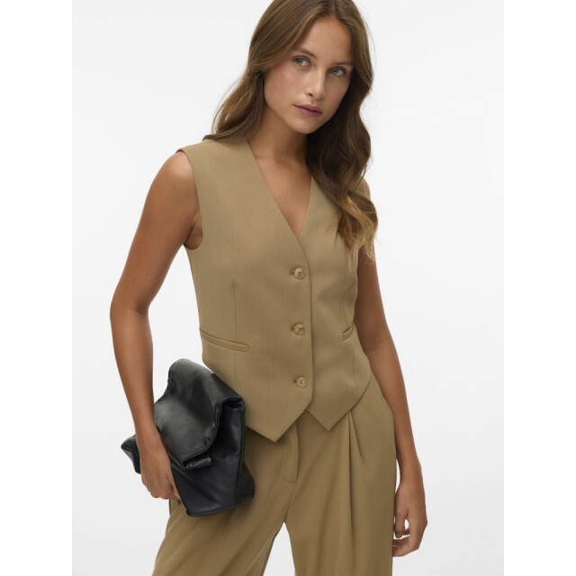 Vero Moda vmtena sl waistcoat 10340018 kelp 06226.840.0100 large