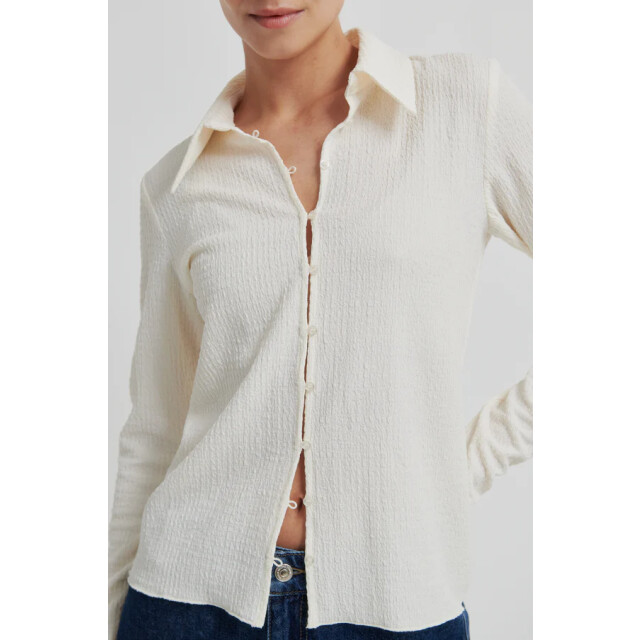 Second Female blouse lm paria ls collar tee 0508 tofu 06615.198.0113 large