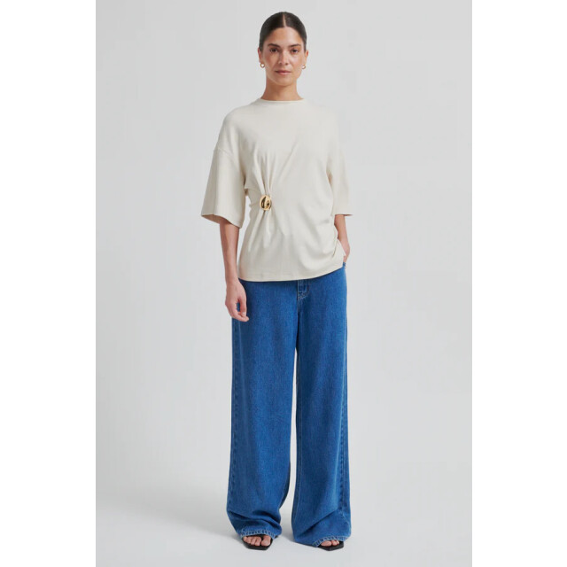 Second Female shirt km enora brooch tee 0512 soft 06011.829.0002 large