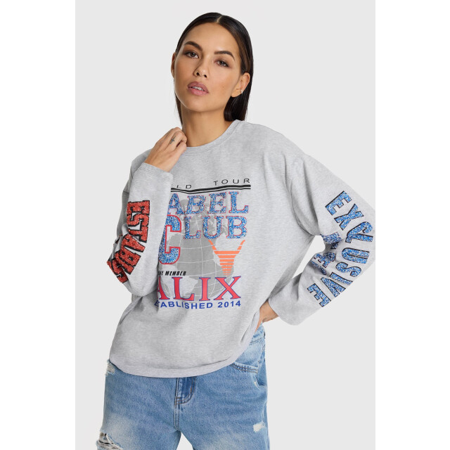 Alix The Label 2602879606 fancy print longsleeve 2602879606 fancy print longsleeve large