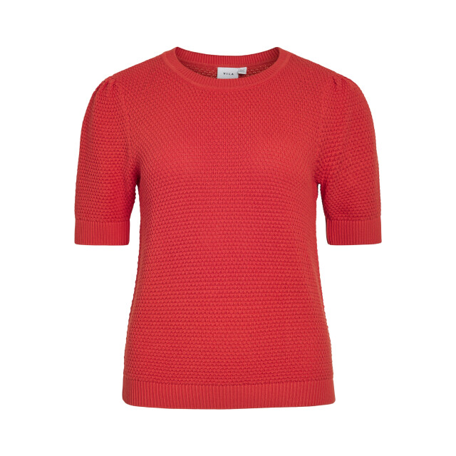 Vila Vidalo o-neck s/s knit top/su noo 14084421 large