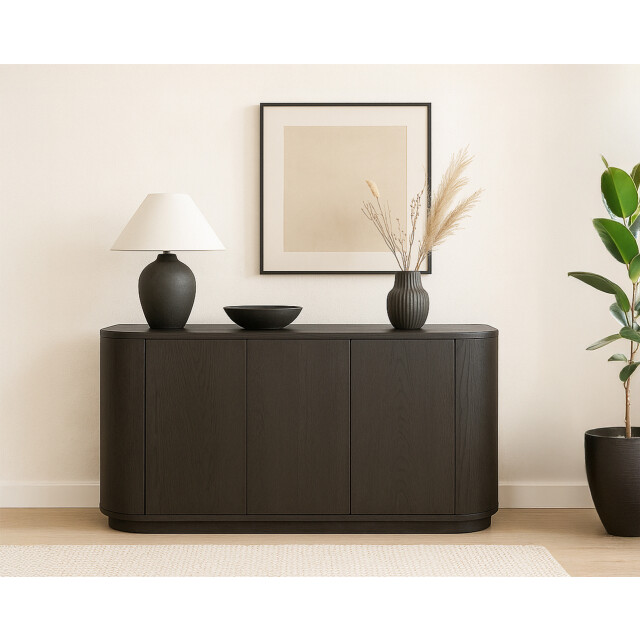 Livingfurn dressoir novero espresso 45x170x80cm 3286012 large