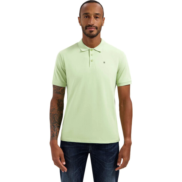 No Excess Polo short sleeve basic green 31390260-050 large