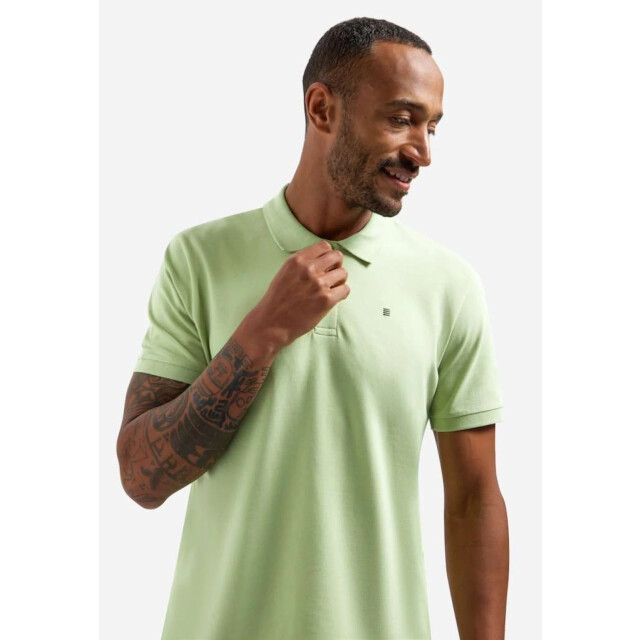No Excess Polo short sleeve basic green 31390260-050 large