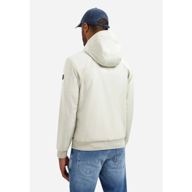 No Excess Jacket short fit hooded stone 31630216-014 large