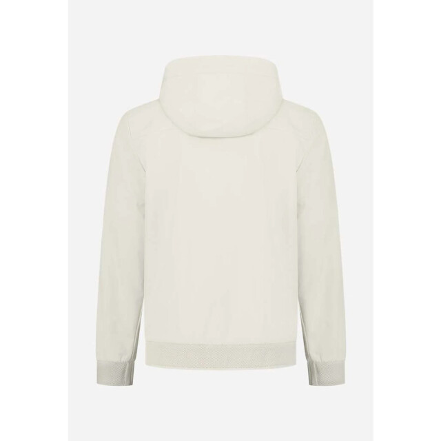 No Excess Jacket short fit hooded stone 31630216-014 large