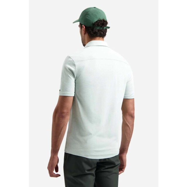 No Excess Shirt short sleeve melange jersey seagreen 31420281SN-057 large