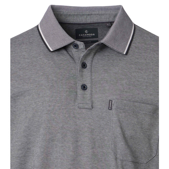 Casamoda Heren polo 993106500 774 light grey Polo 993106500 774LightGrey large