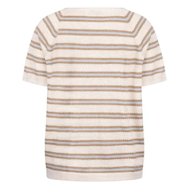 Nukus Nks03040 316 rachel pullover stripe sand/cloudy NKS03040 316 large