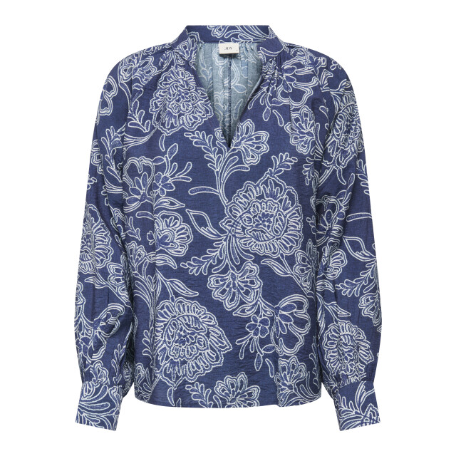 Jacqueline de Yong elise life l/s top wvn 15367930 dark denim 06615.211.0122 large