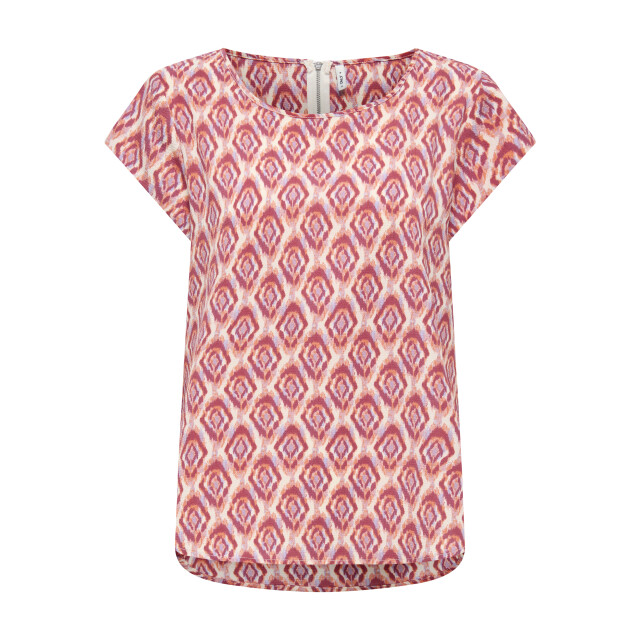 Only onlvic s/s aop top noos wvn 15161116 equestrian red 06011.640.0039 large