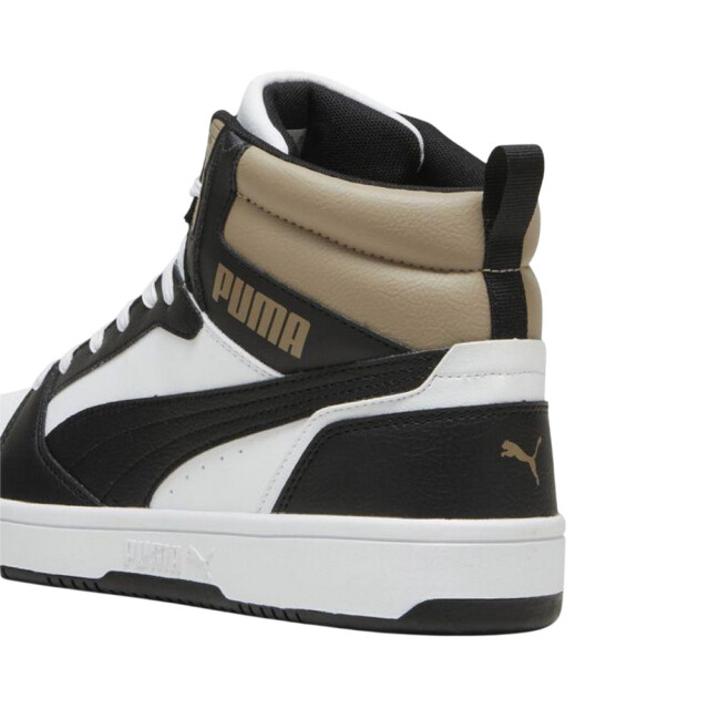 Puma Heren rebound v6 leren trainers UTPP7006_whiteblack large