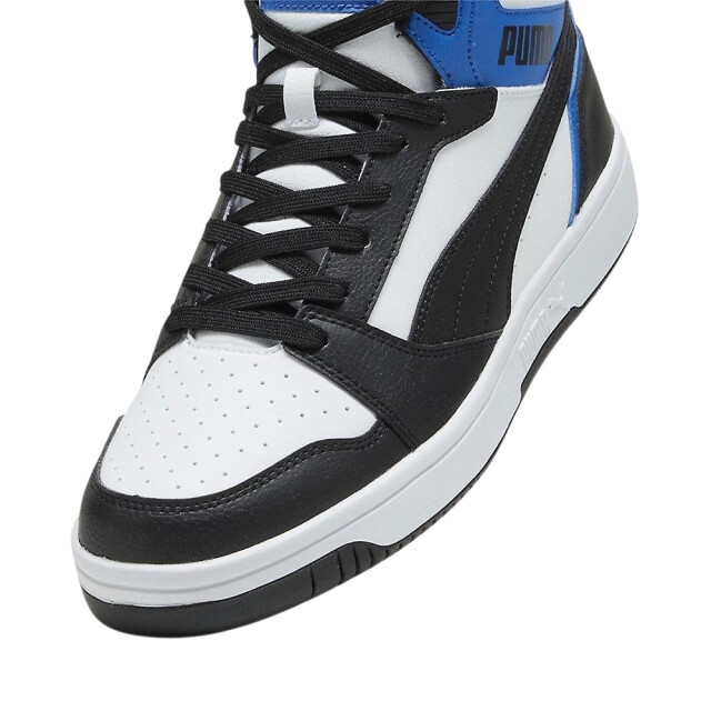 Puma Heren rebound v6 leren trainers UTPP7006_whiteblackblue large