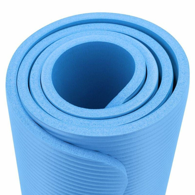 Spokey Zachte effen yogamat UTPP8041_blue large