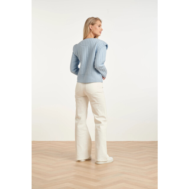 Smashed Lemon Gevoerde jasje met structuur en knoopsluiting | 8718679020176 large