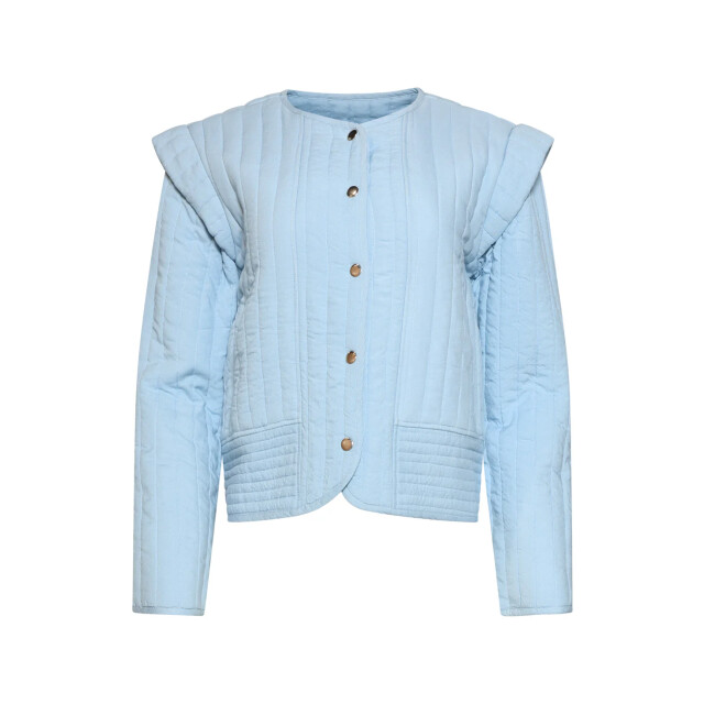 Smashed Lemon Gevoerde jasje met structuur en knoopsluiting | 8718679020176 large