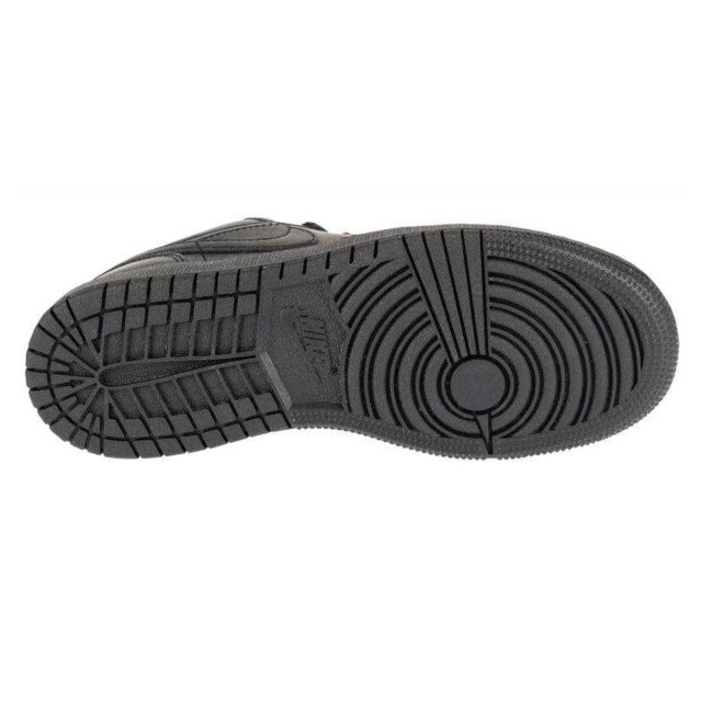 Nike Kinder/jonge kinderen air jordan 1 leather low trainers UTPP12161_black large