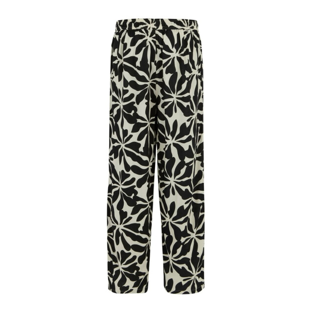 Regatta Dames elbrie abstract bloemen broek UTRG12884_whiteblack large