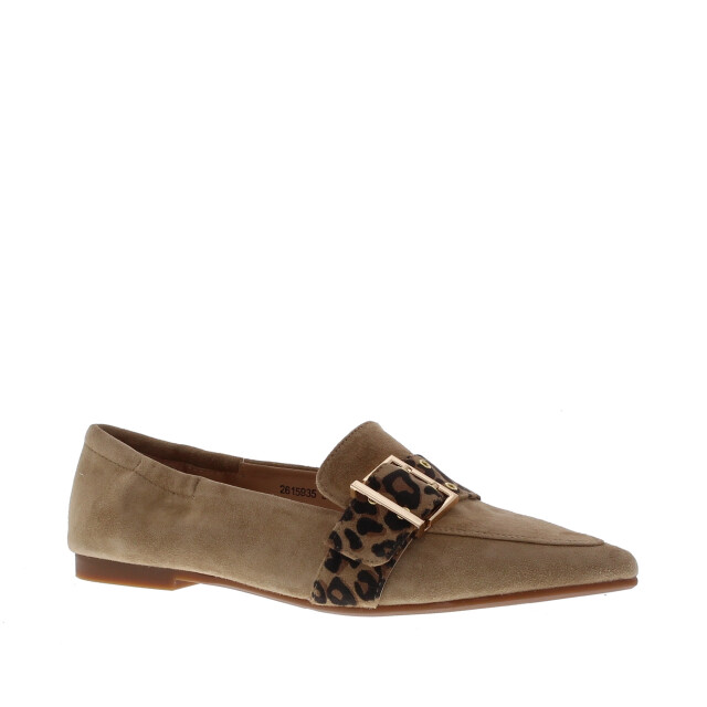 Di Lauro Diomira spits gespband | maat: | kleur: | dames loafers | materiaal: suède 111084 large