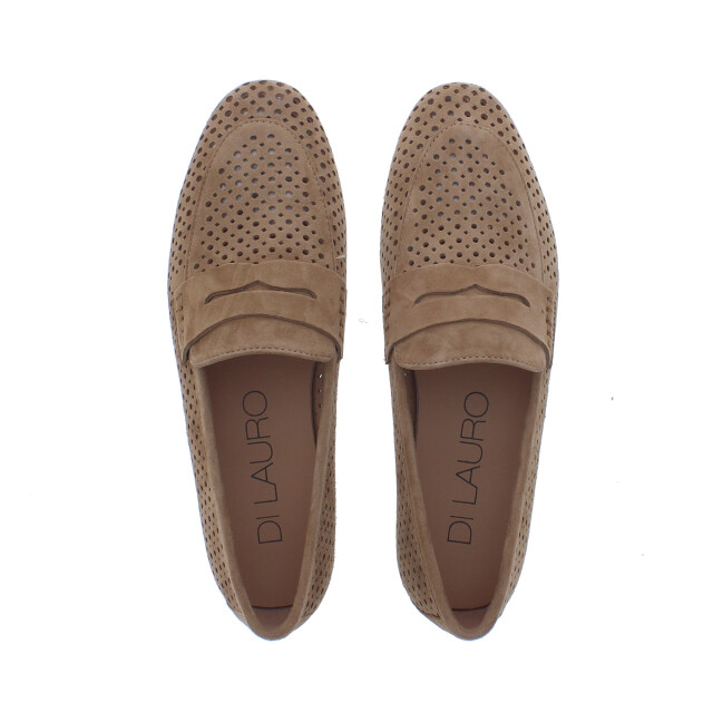 Di Lauro Toska loafer penny | maat: | kleur: | dames loafers | materiaal: suède 111087 large