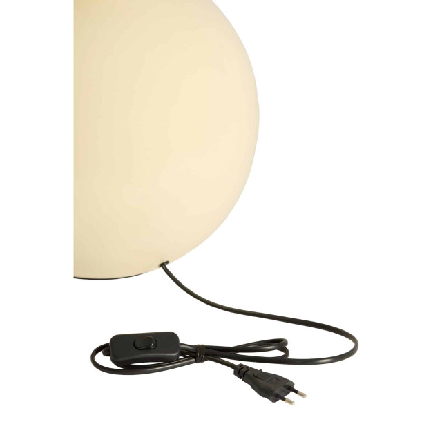 Light & Living Lampvoet benao glanzend crème Ø31x53cm 3513827 large