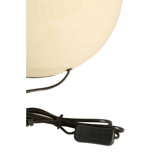 Light & Living Lampvoet benao glanzend crème Ø31x53cm 3513827 large