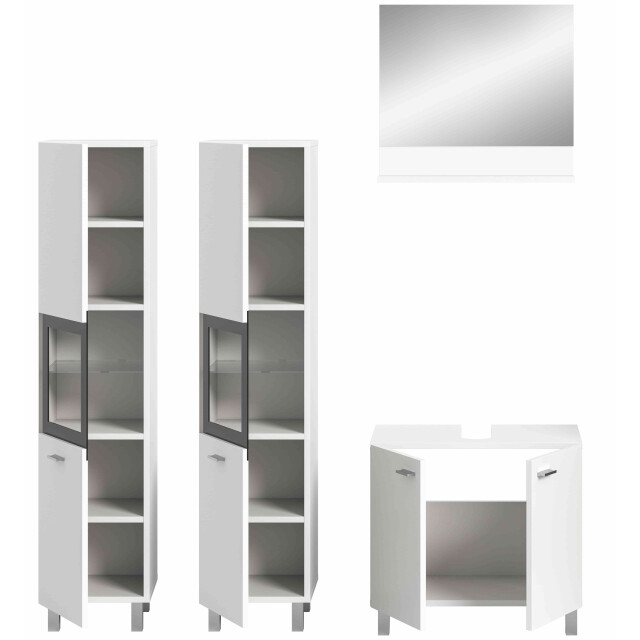 Furnilux Boston/tampa badkamercombinatie wit nb 3254822 large