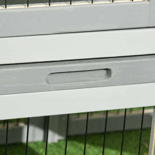 4goodz Konijnenhok met buitenren caviaverblijf - 3246749 large