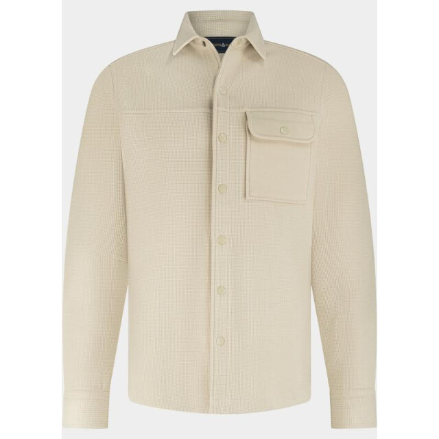 Bos Bright Blue Scotland blue overshirt vance shirtjacket spe26114va07sb/2501 205792 large