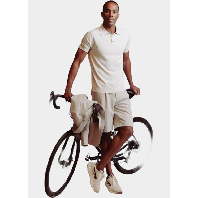 Born with Appetite Polo heren wolf knitted polo ss bwa26106wo51/1002 205672 large