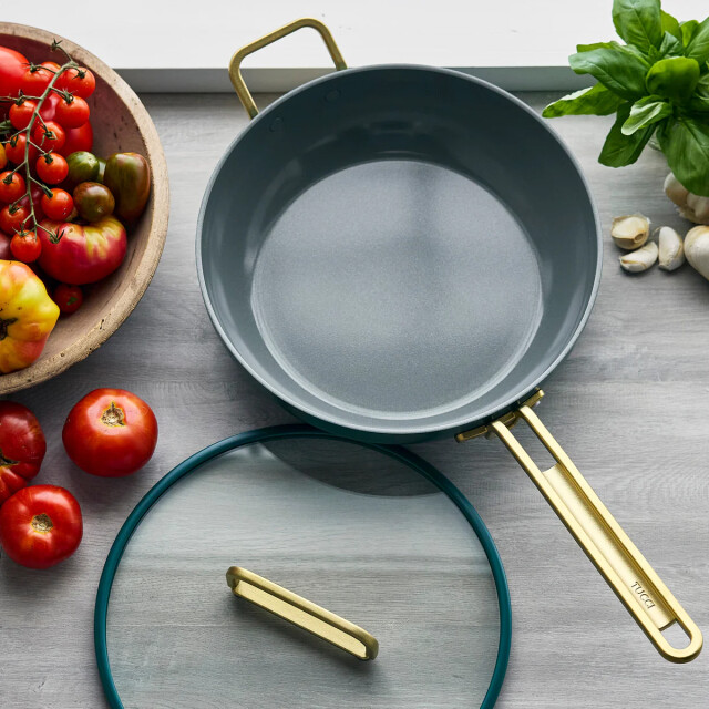 Greenpan Stanley tucci™ keramische anti-aanbak hapjespan 29cm 4,5 liter liter stanley pan | venetiaans teal CC008980-004 large