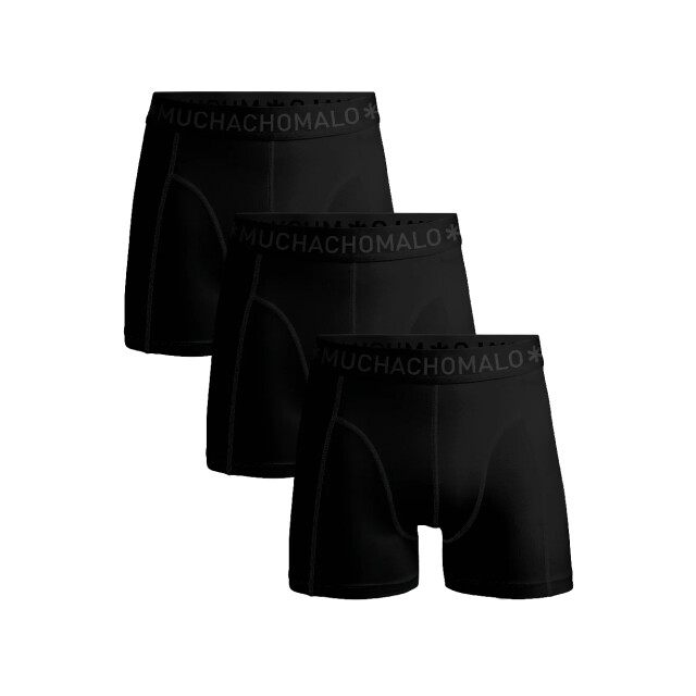 Muchachomalo Men 3-pack boxer shorts solid U-SOLID1010-1189 large