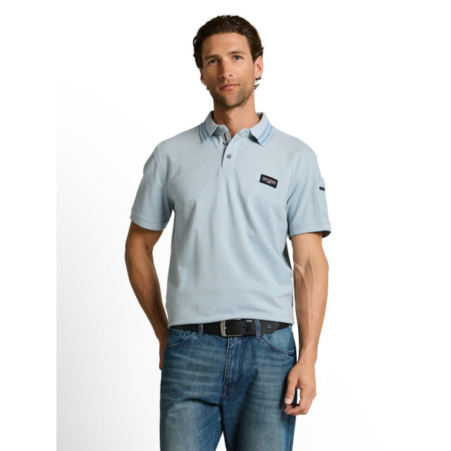 Tom Tailor Detail polo licht 5369.31.0016 large