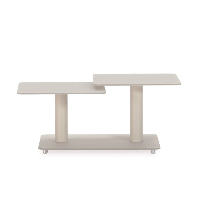 CaliCosy Salontafel met vierkante glazen bladen l114 cm kaya 3539092 large