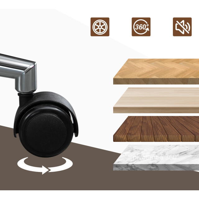 4goodz 4good bureaustoel met kantelfunctie -hoogteverstelbaar / bruin 3522809 large