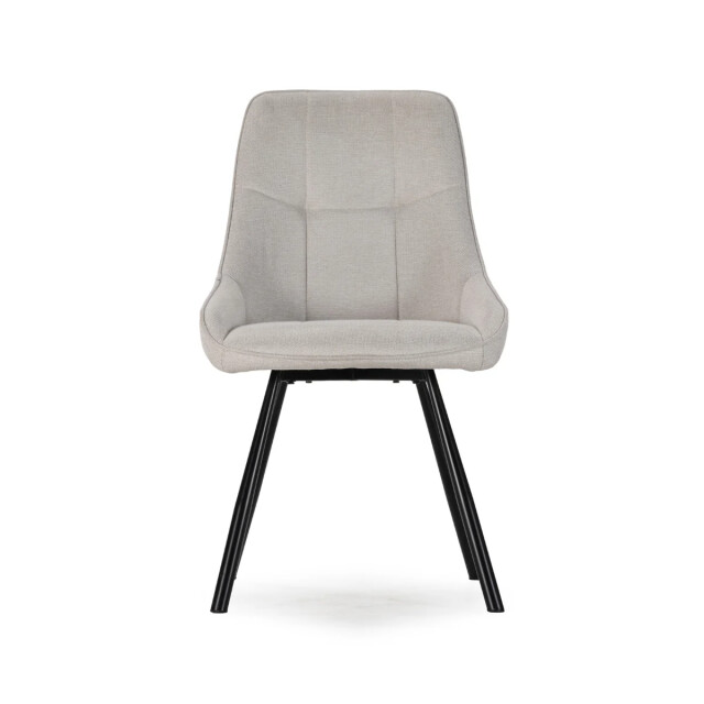 CaliCosy Stoelen set van 4 in stof met metalen poten, h85 cm nory 3539162 large