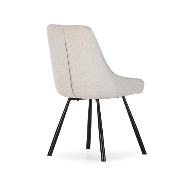 CaliCosy Stoelen set van 4 in stof met metalen poten, h85 cm nory 3539162 large