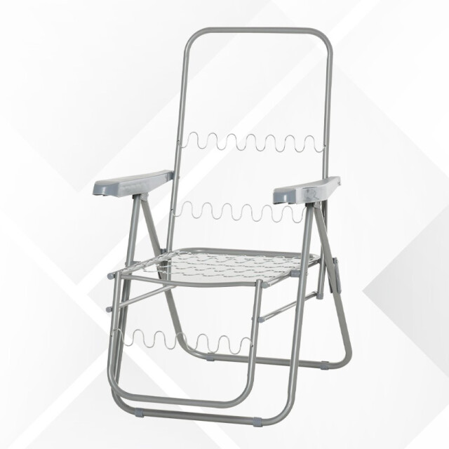 4goodz Set 2 stuks campingstoelen met kussens verstelbaar in 5 standen - 3539178 large