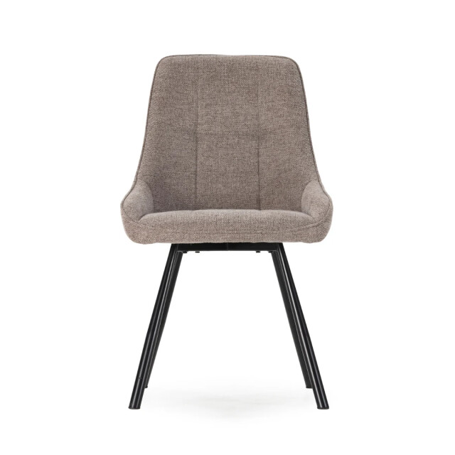 CaliCosy Stoelen set van 4 in stof met metalen poten, h85 cm nory 3539165 large